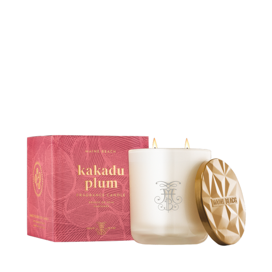 Maine Beach Candle 'Kakadu Plum'