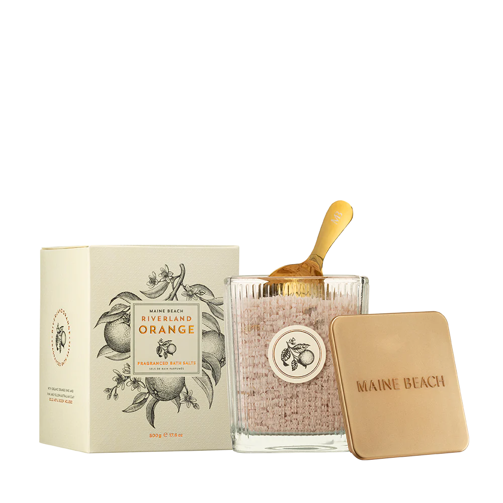 Maine Beach Bath Salts 'Riverland Orange'