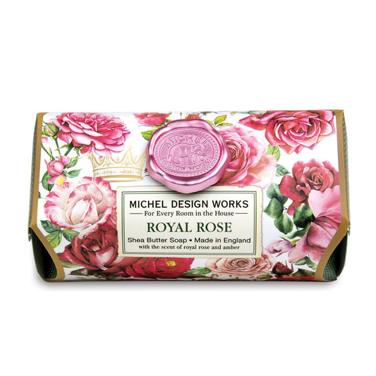 Michel Design Works Large Soap Bar 'Royal Rose'