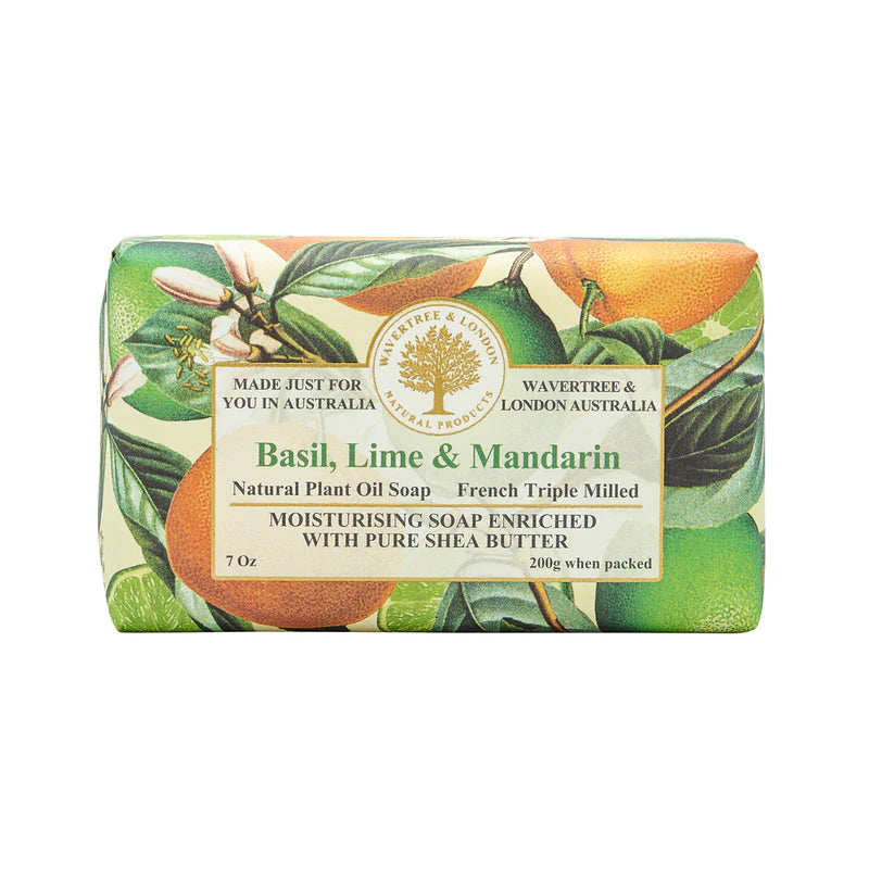 Wavertree & London Soap 'Basil, Lime & Mandarin'